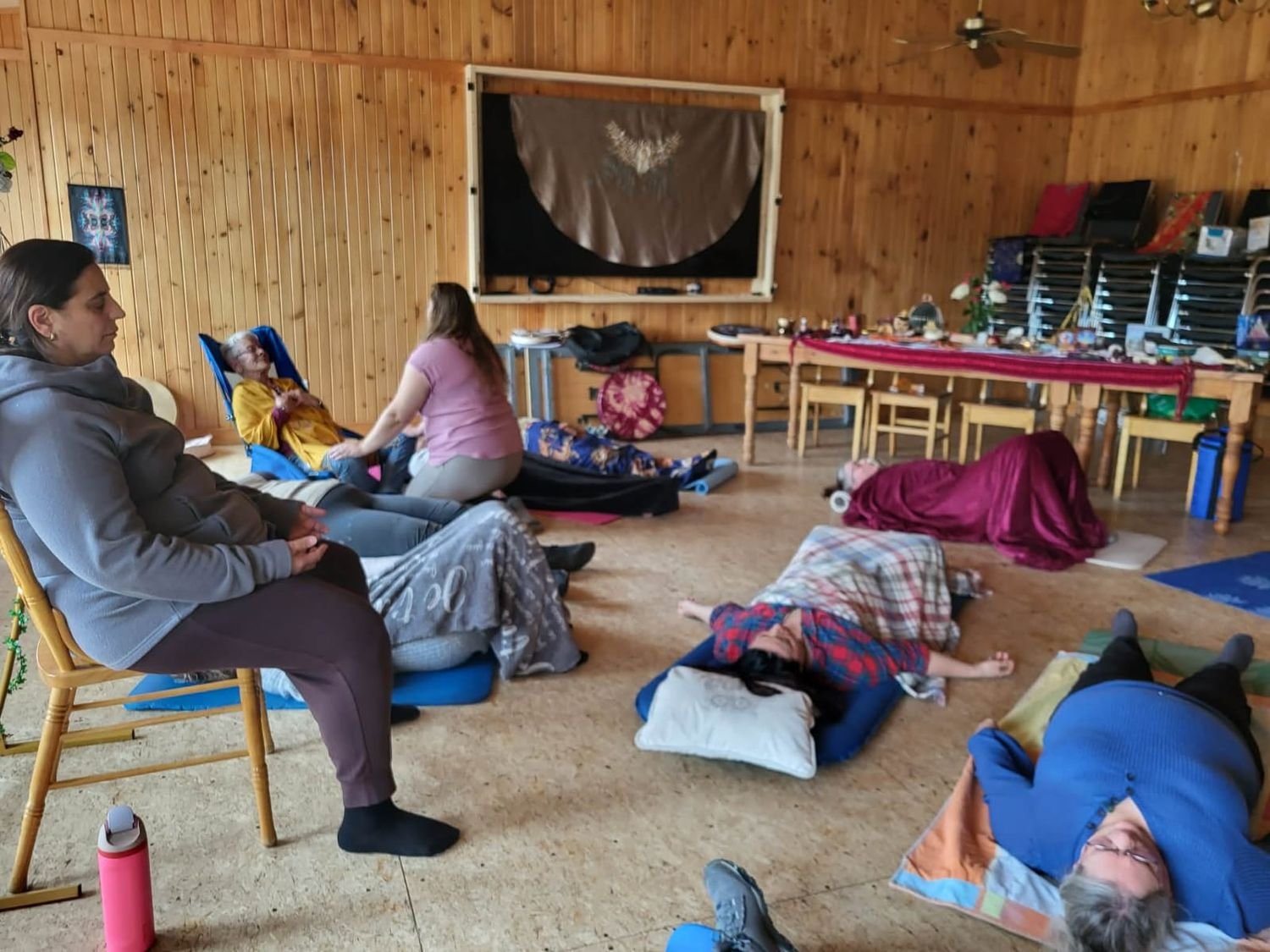 Séance énergétique en groupe